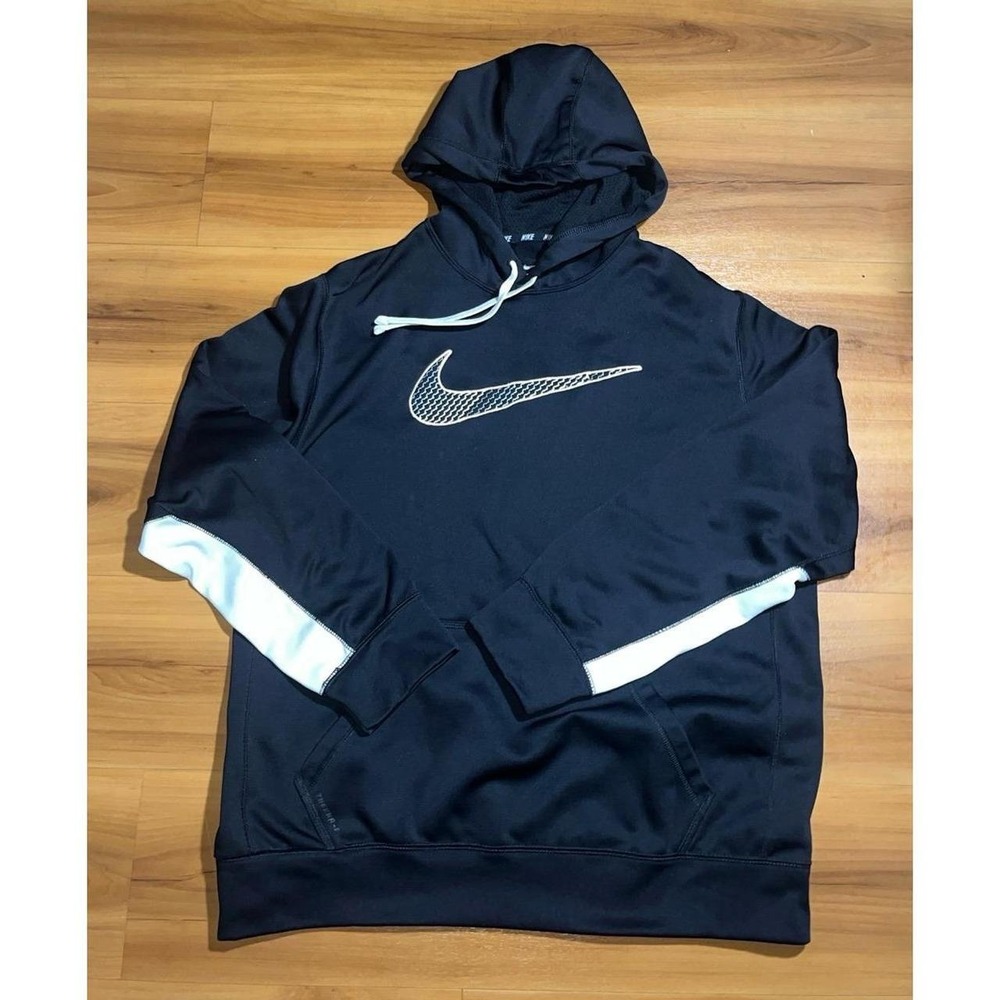 Mens Nike Dri Fit Athletic Workout Performance Sweatshirt Pullover Hoodie